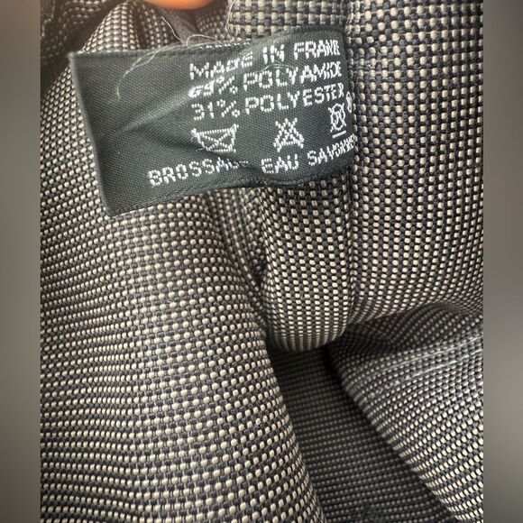 Hermes Grey Herline Canvas MM Tote Top Handle Bag with COA - Picture 11 of 11